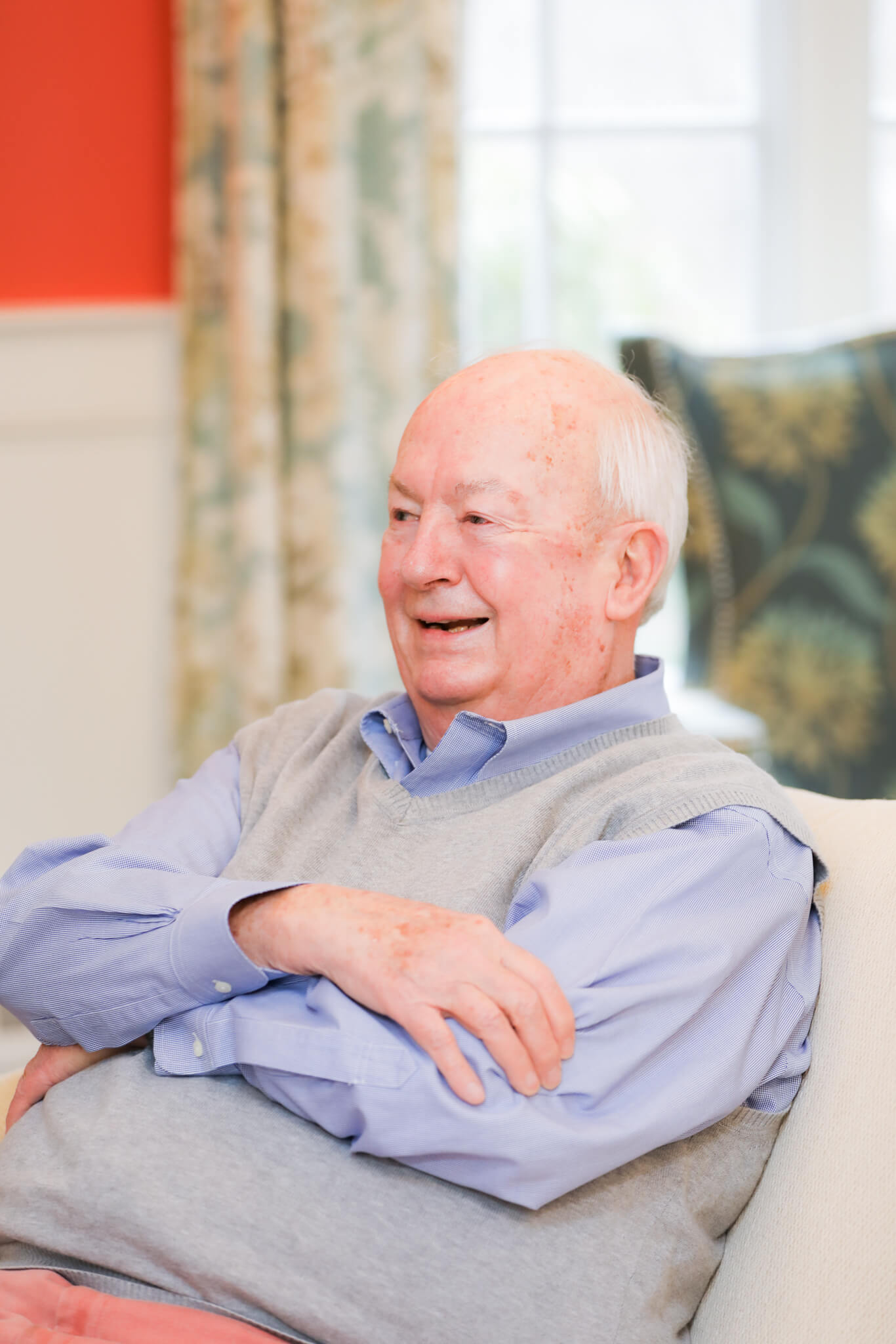 Bob Stroud Sitting in Chair